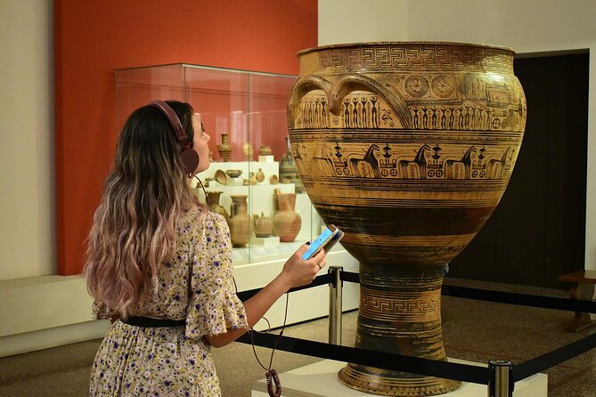 Athens National Archaeological Museum E-Ticket with Audio Guide - Inside the Museum: How to Use Your Offline Audio Route