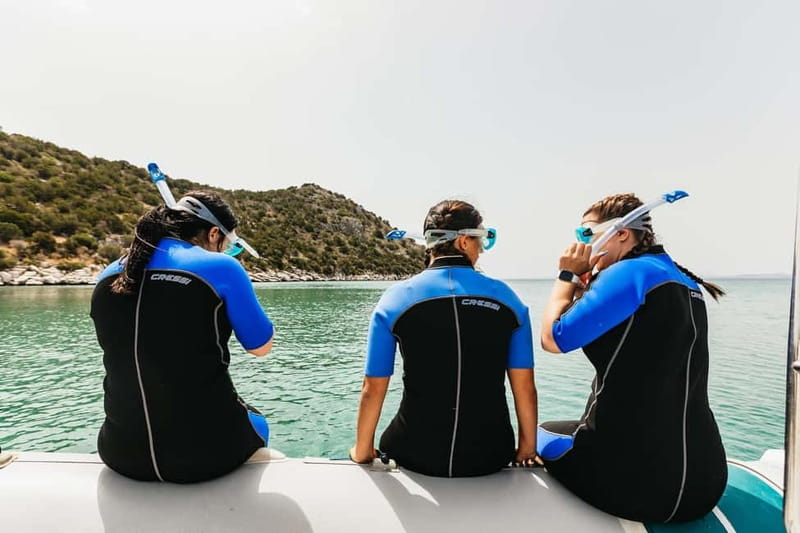 Athens, Nea Makri: Guided Small Group Snorkeling Boat Trip - Sailing back to Nea Makri: scenic cruising and a relaxed finish