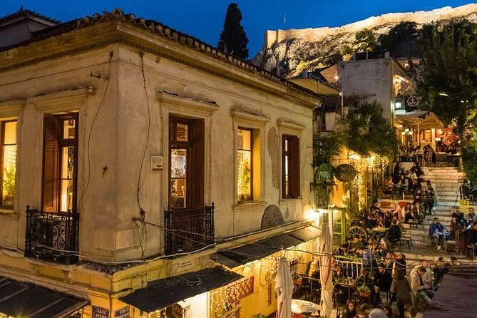 "Athens Night Experience - 4Hours" - The 4-hour route: how the stops work together