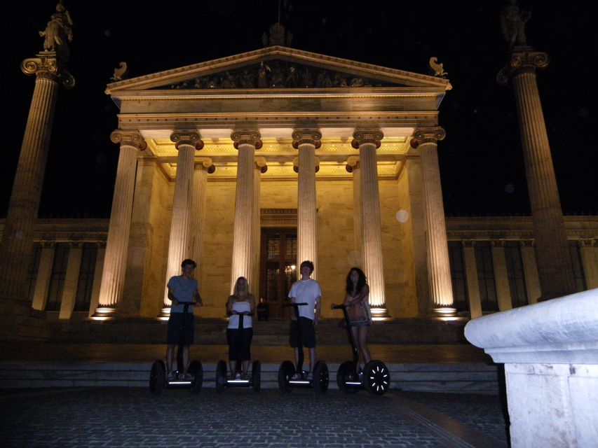 Athens Night Tour: 3 Hours by Segway - Key things to know before you book