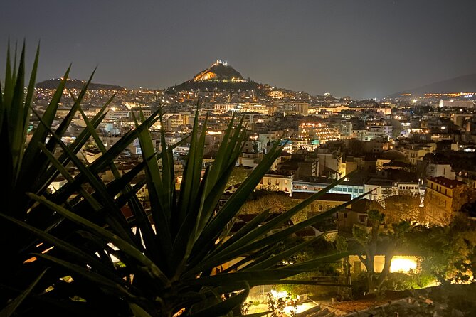 Athens Night Walk and Drinks - The drinks and the viewpoint: why this combo works