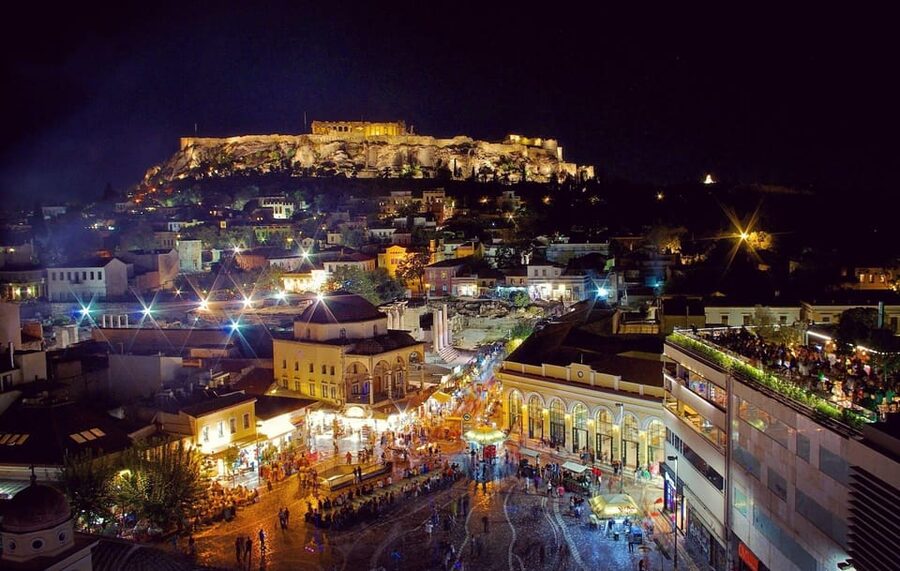 Athens: Night Walking Tour - Plaka, Benizelos Mansion, and Anafiotika: the slower lanes of Athens