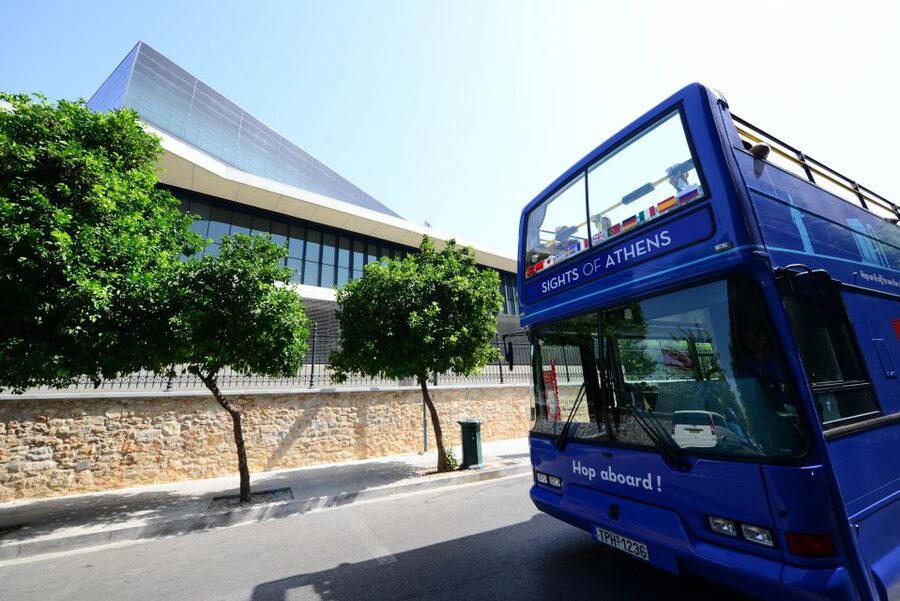 Athens, Piraeus, and Coastline: Blue Hop-On Hop-Off Bus - Price value: $14 for two days of rides you can actually use