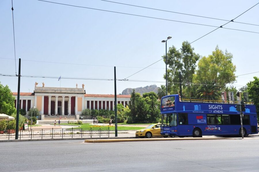 Athens, Piraeus, and Coastline: Blue Hop-On Hop-Off Bus - Piraeus Blue Line: the easiest start when your ship is in port