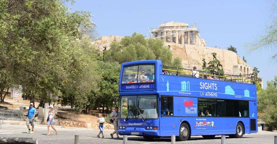 Athens, Piraeus, and Coastline: Blue Hop-On Hop-Off Bus - Smart timing: making hop-on hop-off work in real Athens traffic