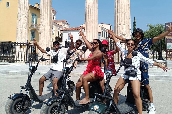 Athens: Premium Guided E-Scooter Tour in Acropolis Area - Stop-by-stop: what you’ll actually see around the Acropolis