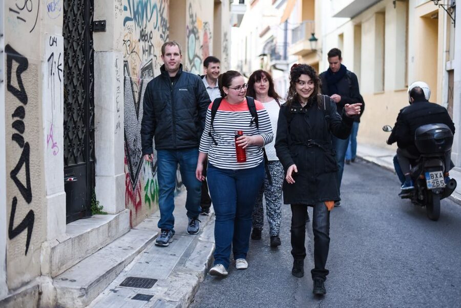 Athens: Private Evening City Walk & 4-Course Curated Dinner - Night Athens starts at Syntagma Square, then never really stops