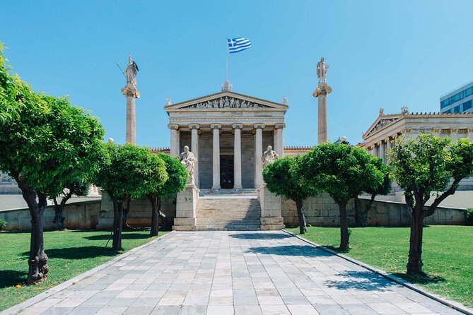 Athens Private Tour: All Major Landmarks in 2 hours - The Athenian Trilogy buildings: Academy, University, Library