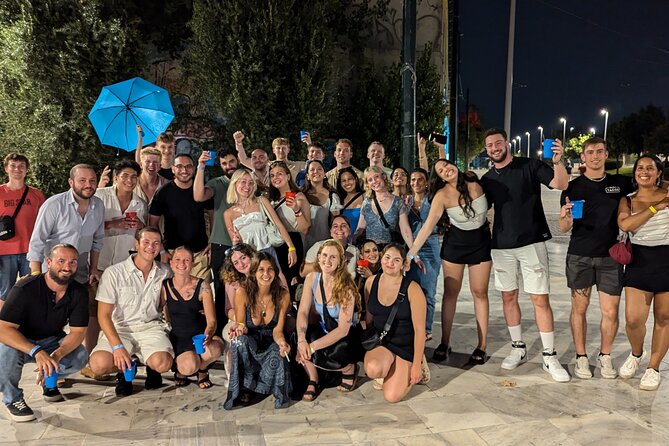 Athens Pub Crawl with 1hr Open Bar & VIP Nightclub Access - Meeting Up and Staying With the Group Without Stress