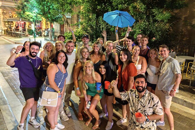 Athens Pub Crawl with 1hr Open Bar & VIP Nightclub Access - Stop 1: The First Bar, Shots, and Quick Greek Nightlife Vibes
