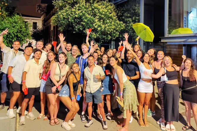 Athens Pub Crawl with 1hr Open Bar & VIP Nightclub Access - Tickets, Drinks, and Real Value for $22