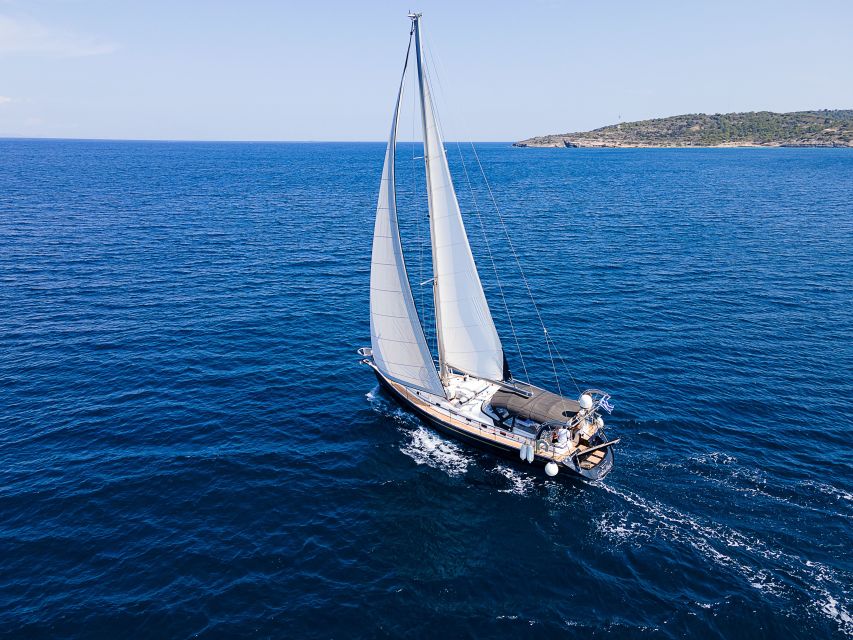 Athens Riviera: Private daily sailing cruise with lunch - Swimming stops and snorkeling gear you actually use