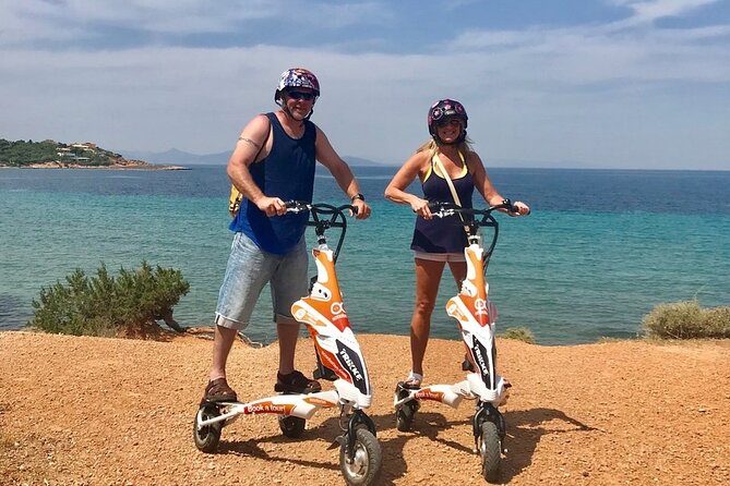 Athens Riviera Small Group Tour by TRIKKE - Stop 1: Lake Vouliagmeni for 1 hour by the therapeutic waters