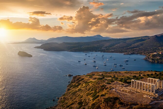Athens Riviera: Sunset Cruise to Poseidon's Temple - Arsida Island snorkeling and that real “get in the water” time