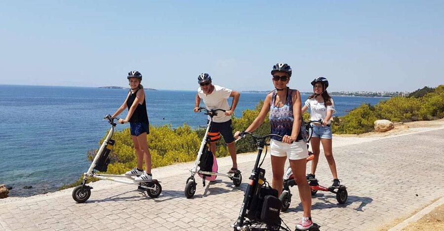 Athens Riviera Trikke Bike Tour & Vouliagmeni Lake - Vouliagmeni Lake: the spring-water swim you came for