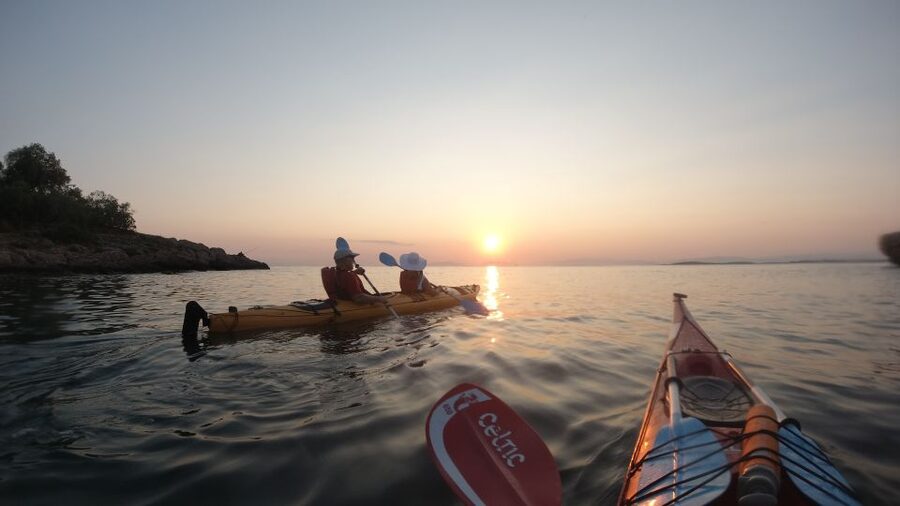 Athens: Sea Kayak Sunset Tour - Kavouri Beach launch and kayak lessons that keep it simple
