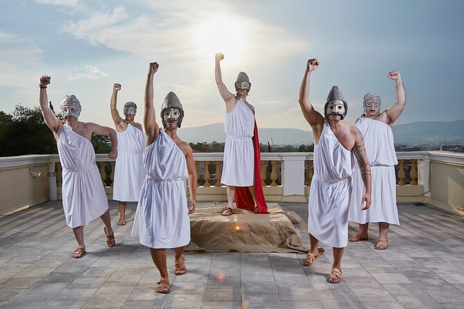 Athens Skip the Line: Open Air Ancient Greek Theatre Performance - The story setup: time-travel meets Greek myth