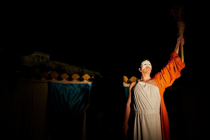 Athens Skip the Line: Open Air Ancient Greek Theatre Performance - The Acropolis at night: why the location is the real star