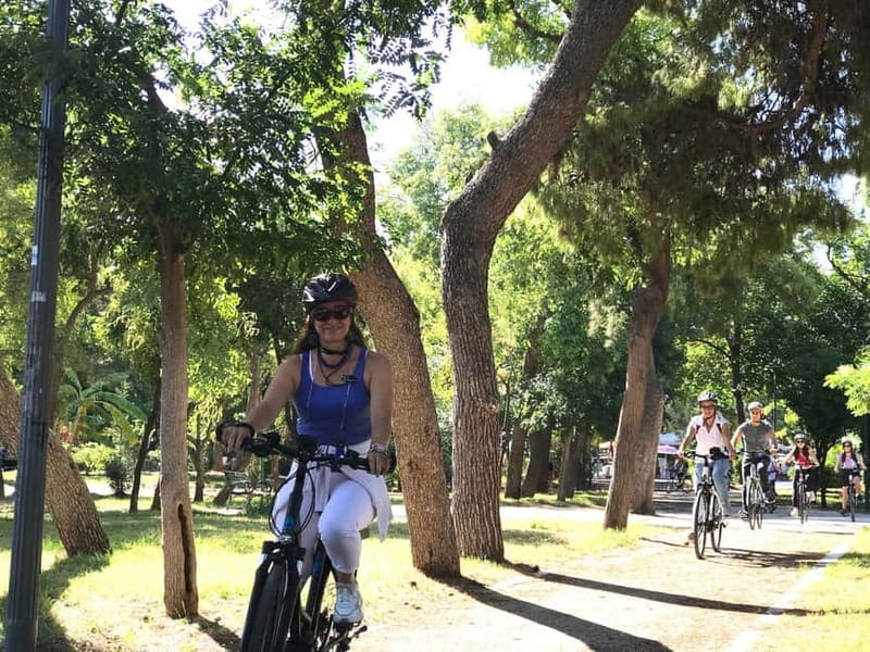 Athens: Small Group E-Bike Tour of Historic Highlights - Zappeion and the Roman Baths: a strong, calmer finish