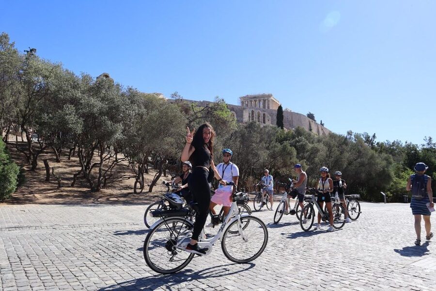 Athens: Small Group E-Bike Tour of Historic Highlights - Hadrian’s Library and the Tower of the Winds: Roman Athens in plain sight