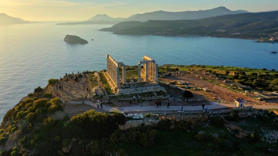 Athens: Sounio Poseidon Temple Athens Riviera Trip, Swimming - The Guide Factor: Why Names Like Fotis, Eric, and Kosta Pop Up
