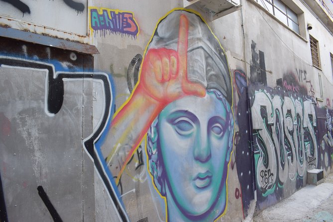 Athens street art tour - Stop 3: Gazi—nightlife district, serious mural talent