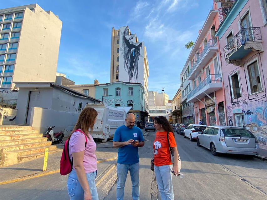 Athens: Street Art Treasure Hunt with Food Stop - Street Art on Foot: Psyri to Gazi in About 2.5 Hours