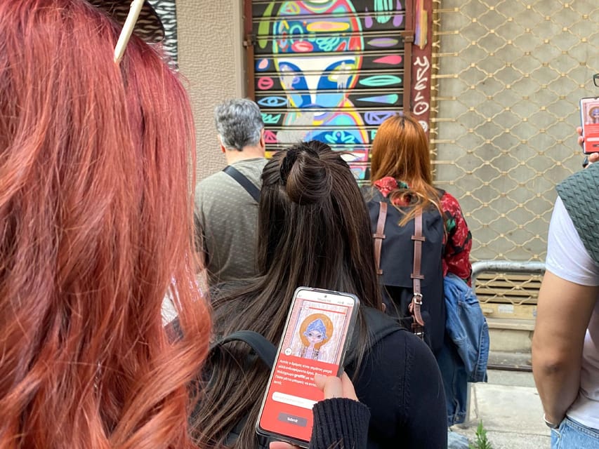 Athens: Street Art Treasure Hunt with Food Stop - The Story Game: How Smartphone Riddles Drive the Route