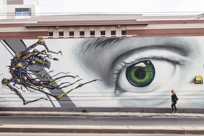 Athens Street Art Walk - 3 hours, up to 12 people, and a route from Ermou 134 to Monastiraki