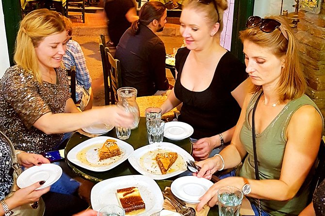 Athens Street Food Walk - Stop 5: Monastiraki baklava-style desserts with a creamy twist