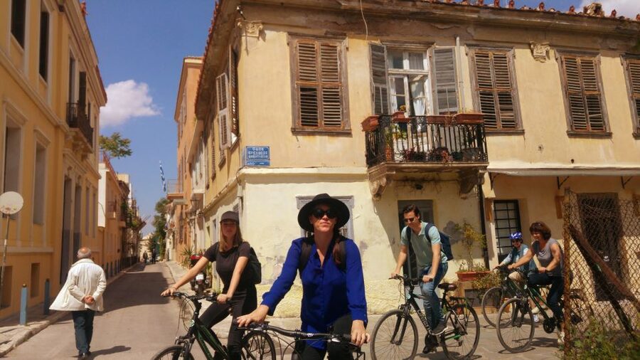 Athens: Sunset Bike Tour - Stop-by-stop: Olympian Zeus area to the Olympic legacy