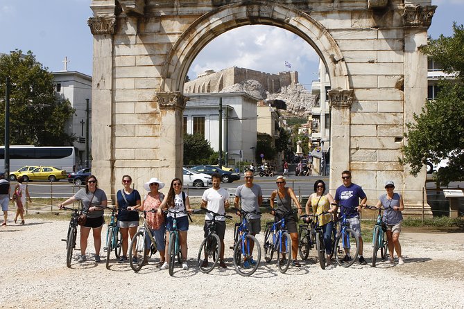 Athens Sunset Bike Tour With Regular or Electric Bike - Cathedral Breaks and Roman Agora Photo Stops: Athens Past and Present Together