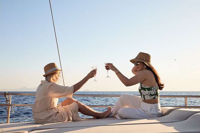 Athens Sunset Dinner Cruise – Swim Stop, Dinner & Open Bar - Two Swim Stops: Hydroussa/Idroussa and the Vouliagmeni Cove