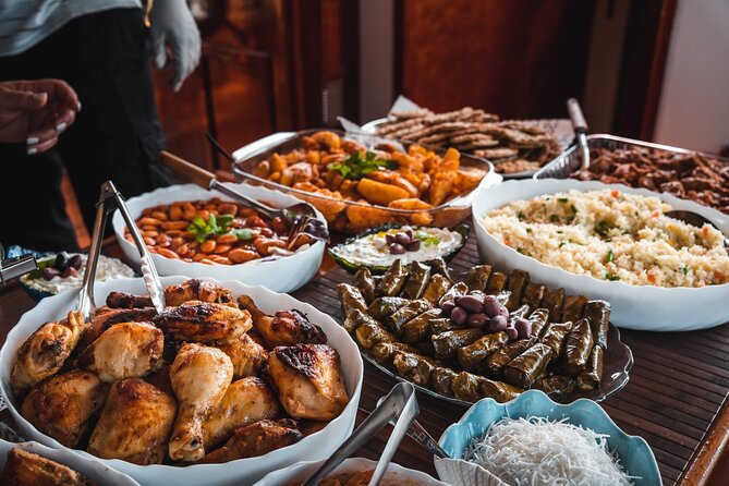 Athens Sunset Dinner Cruise – Swim Stop, Dinner & Open Bar - The Onboard Greek Buffet and Open Bar That Actually Counts