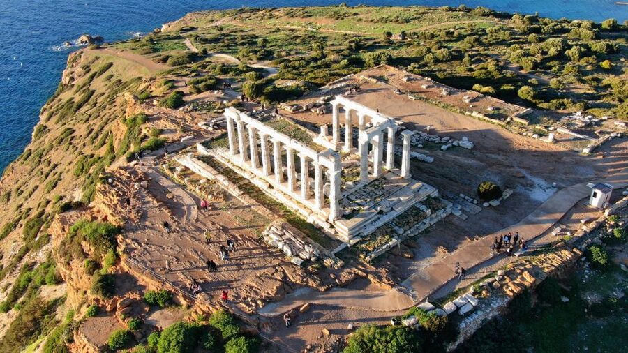 Athens: Temple of Poseidon and Cape Sounion Sunset Tour - Audio guide and language support: English explanations plus options