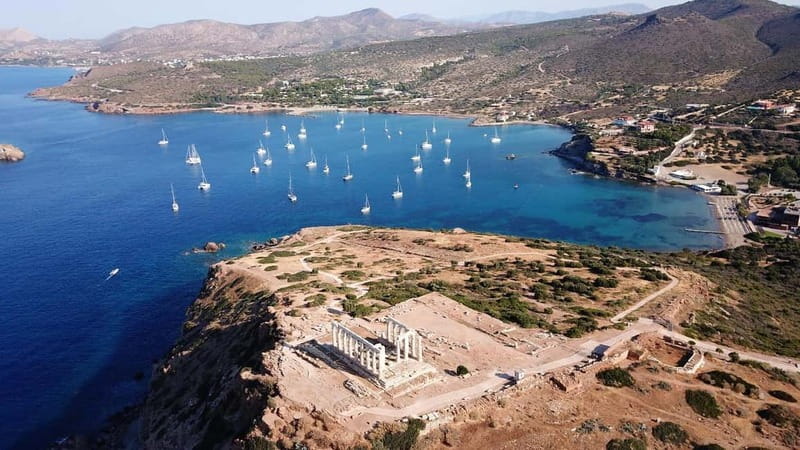 Athens: Temple of Poseidon & Cape Sounion Early Noon Tour - Cape Sounion’s myth setting: Poseidon and Athena on sacred ground
