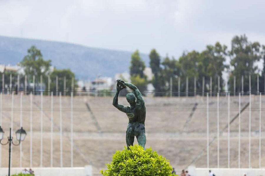 Athens & Temple of Poseidon: Full-Day Small Group Tour - Temple of Olympian Zeus and the Stadium Moment