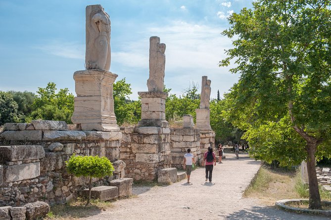 Athens Ticket Pass: Acropolis & 6 Sites with 5 Audio Guides - Audio tours in real life: headphones, storage, and loud ruins