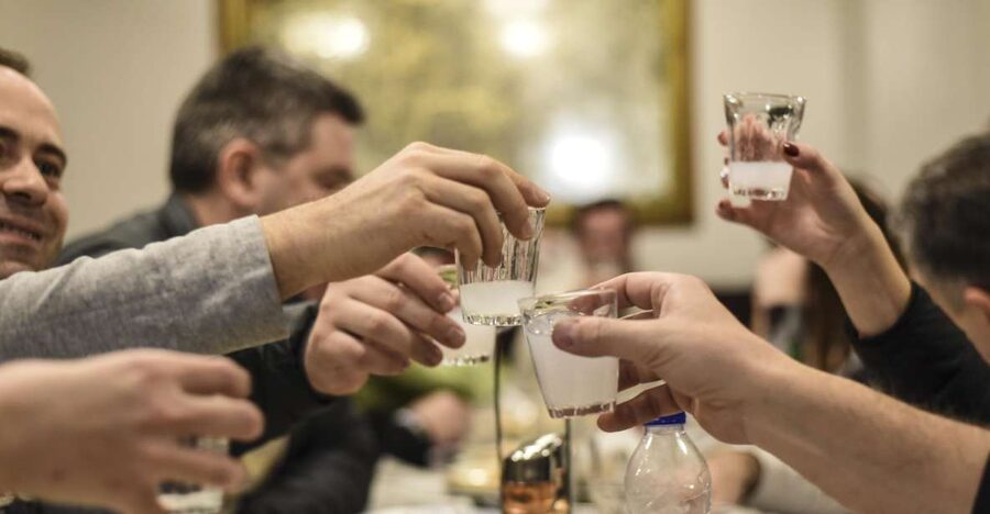 Athens: Ultimate Food Walking Tour with 15 Tastings - Drinks Along the Way: Wine, Spirits, and Coffee at the End