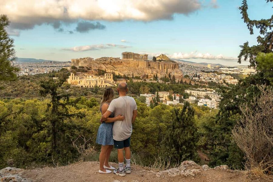 Athens: Ultimate Hills Climb! - Philopappou Hill: Acropolis up close, Aegean-side horizons