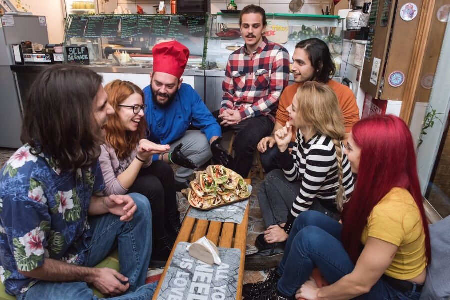 Athens: Vegan Local Street Food Guided Walking Tour - Stop-by-stop: vegan souvlaki and gyros-style bites that set the tone