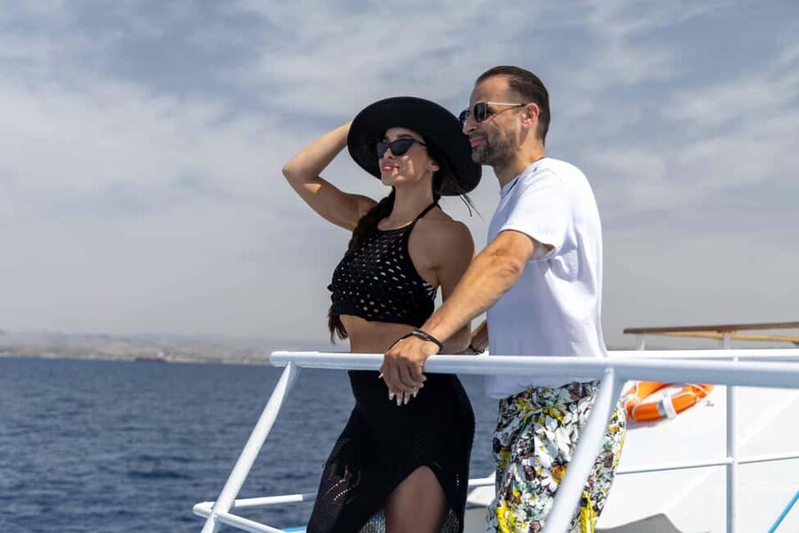Athens: VIP Swimming Cruise to three islands - Sunset sailing with the ship’s own DJ: the part that feels like the upgrade