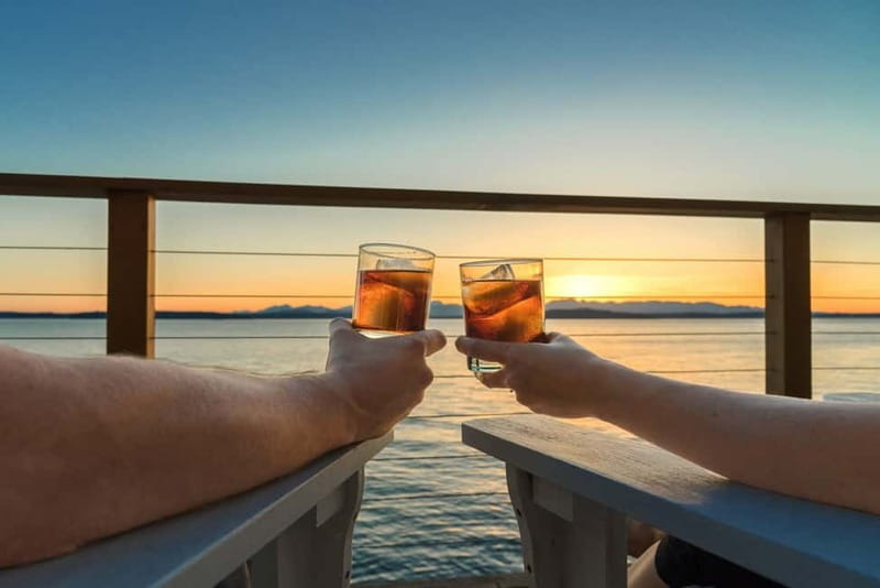 Athens: VIP Swimming Cruise to three islands - Your VIP setup on board: sun deck, lounge room, and fast-lane boarding