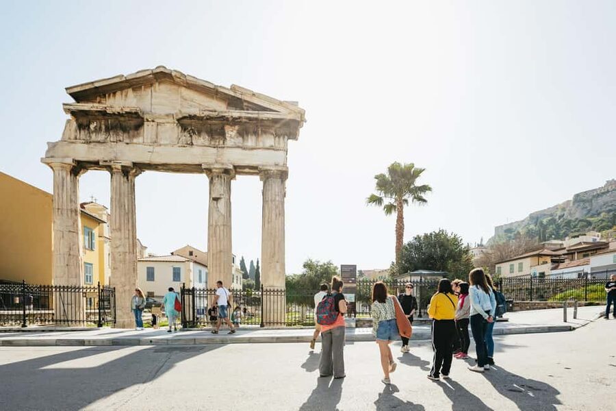 Athens: Women in Ancient Greece - Monastiraki to Hadrian’s Library: Getting the City Context in Minutes