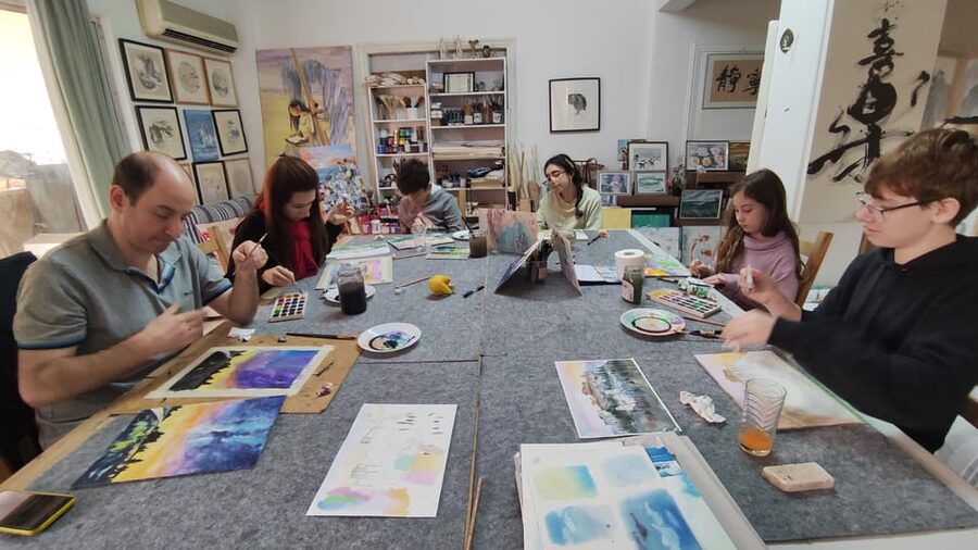 Athens: workshop for painting landscape with local artist - Key points to know before you go