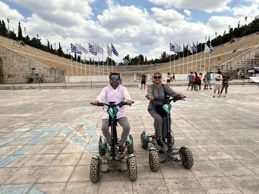 Best of Athens Electric ATV Scooter Tour - Learning the ATV: Fun Motor Skills, Real Concentration