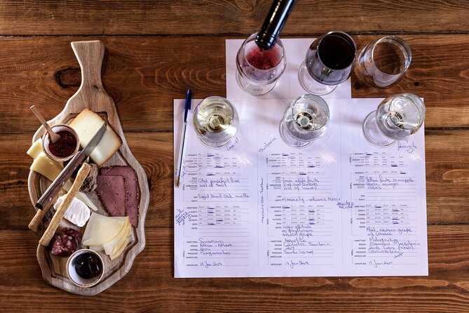 Best rated Acropolis Wine Tasting - The tasting lineup: five Greek wines paired with cheeses, olives, and rusks