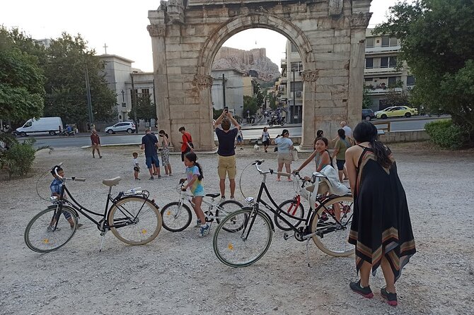 Bike tour ! It’s Ride through Athens' Local Treasures - Hadrian’s Arch, Zappeio, and the “I get it now” stops