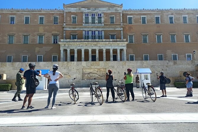 Bike tour ! It’s Ride through Athens' Local Treasures - National Garden and Zappeio edges: a breather from city noise