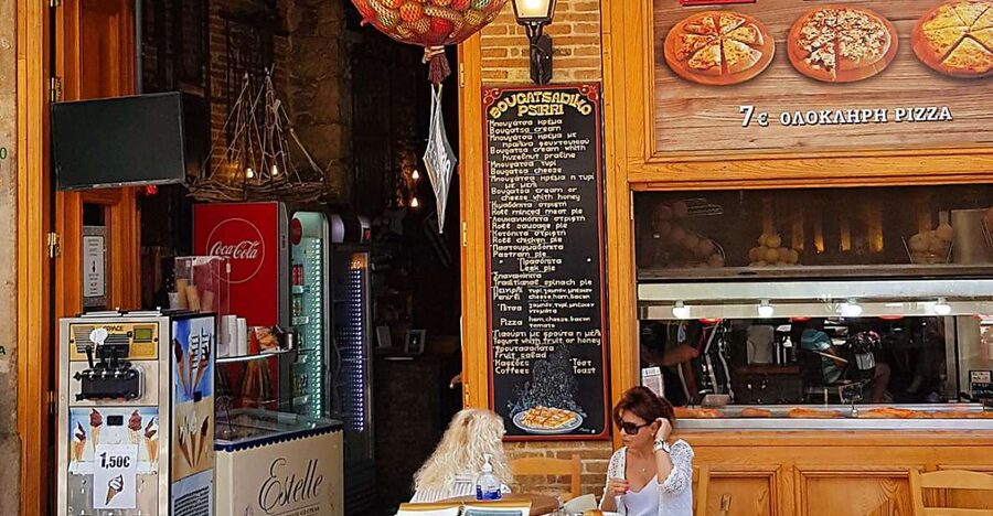 Breakfast in the markets with olive oil and honey tasting - Omonoia breakfast table: the local-meze feeling, without the tourist script
